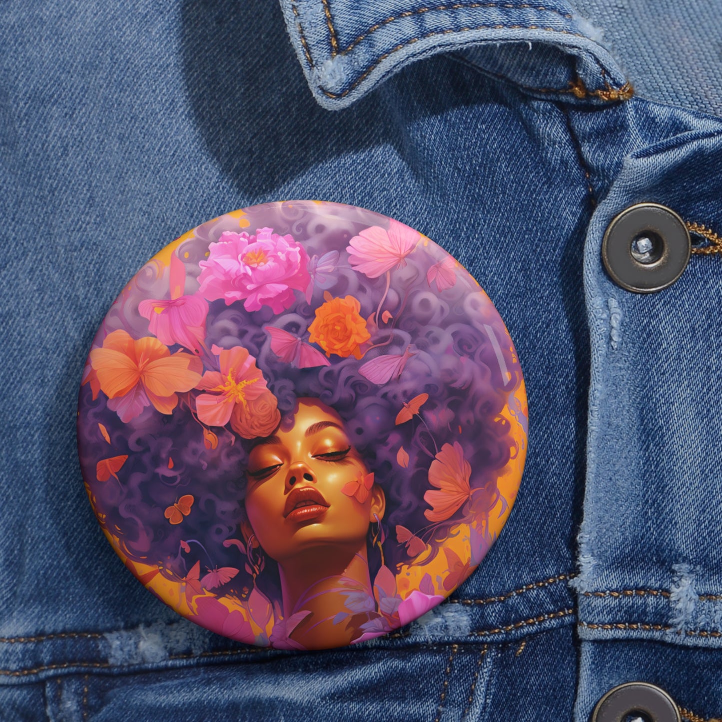 Copy of Custom Pin Buttons - Wanderlust