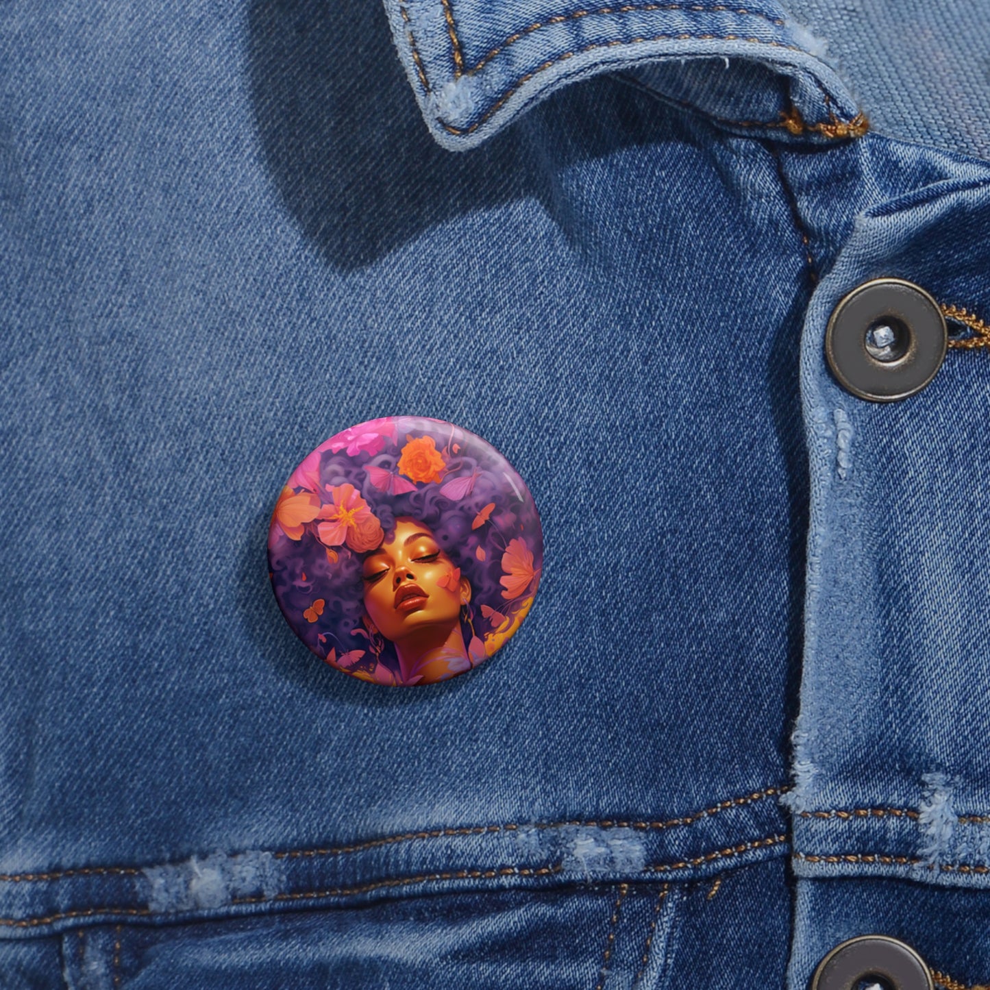 Copy of Custom Pin Buttons - Wanderlust