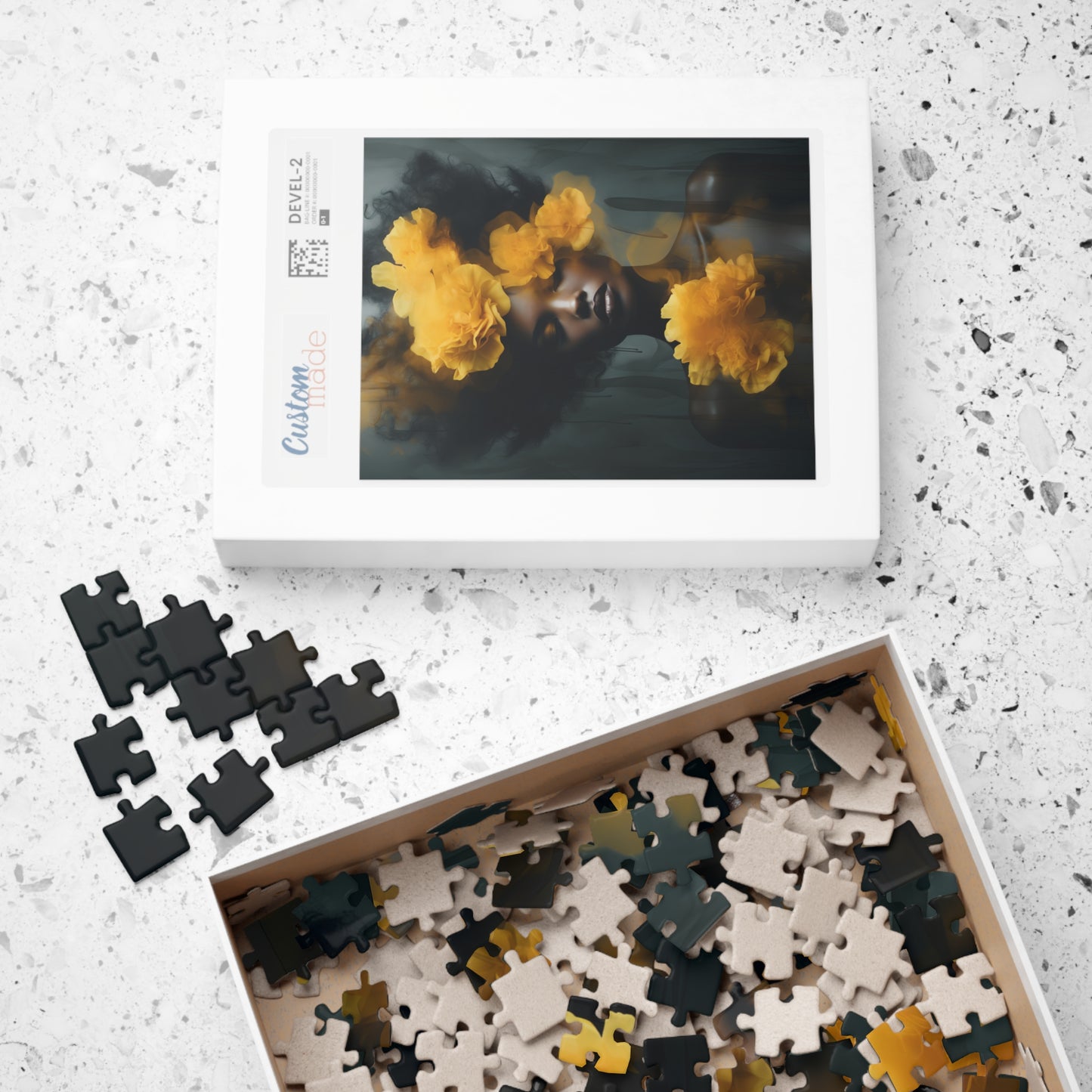 Puzzle - Yellow Carnations