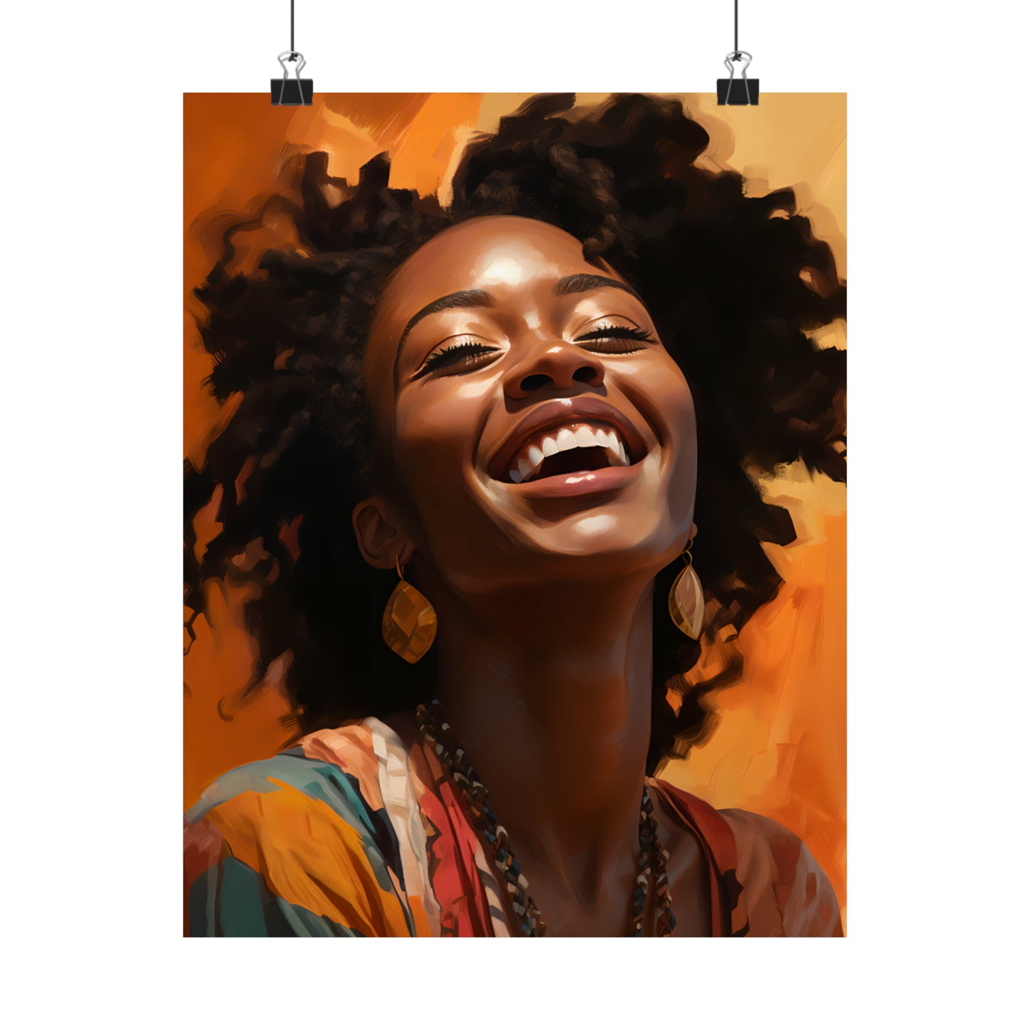 Matte Vertical Posters - Joy