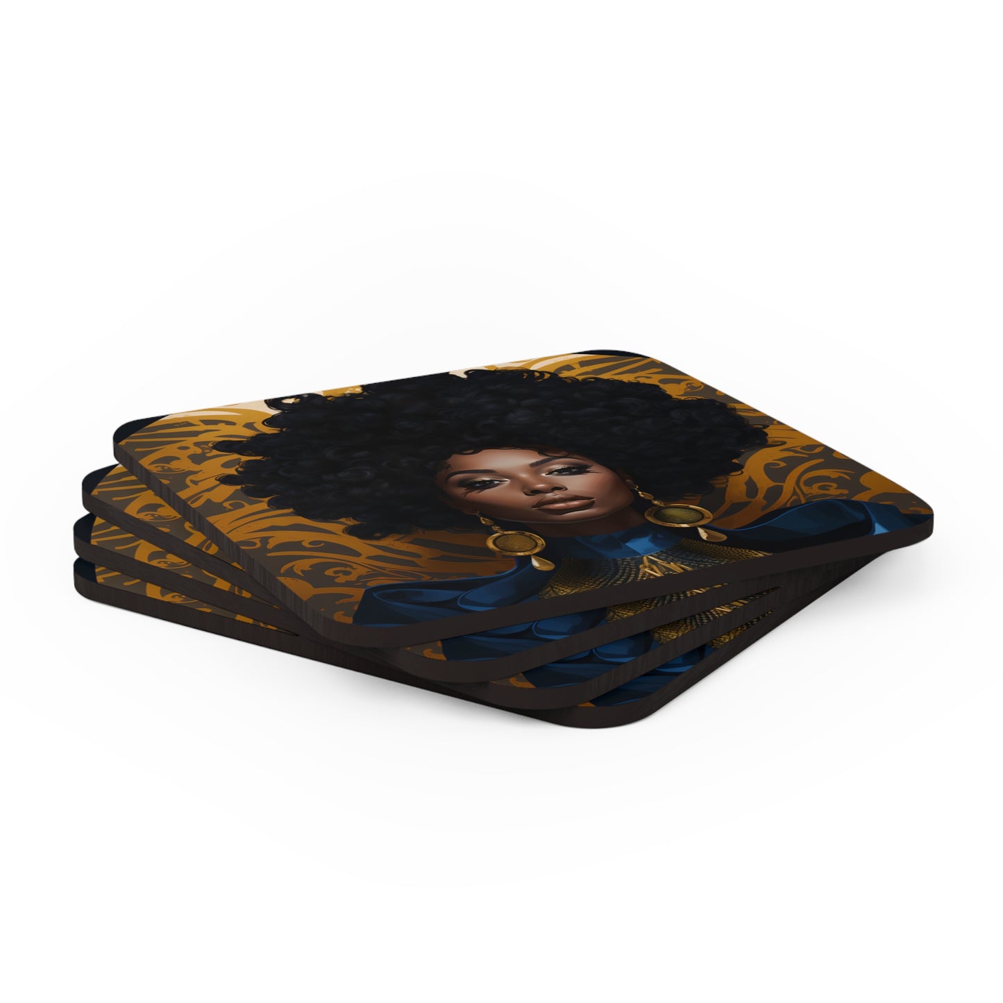 Corkwood Coaster Set - Model Behavior