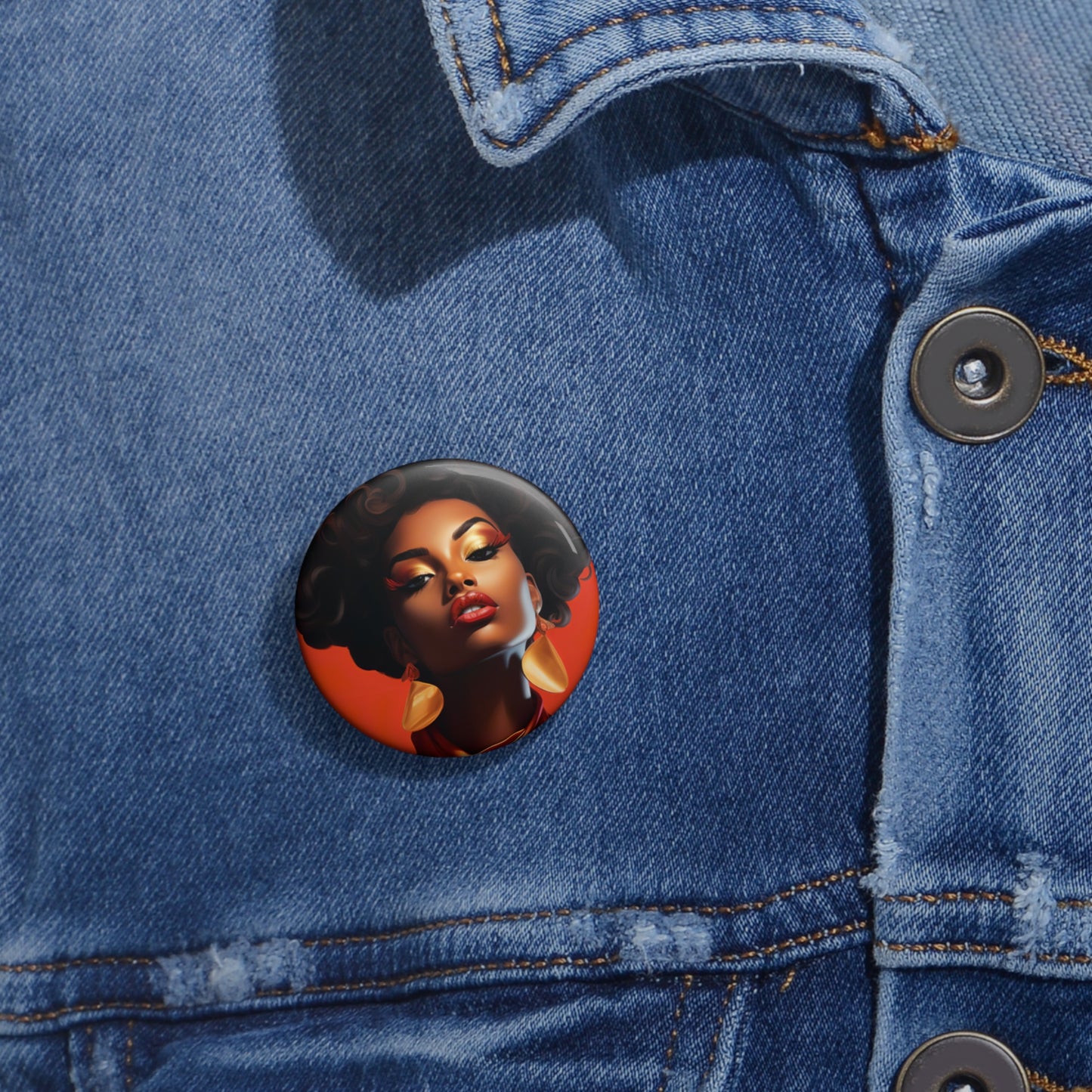 Copy of Custom Pin Buttons - Vogue