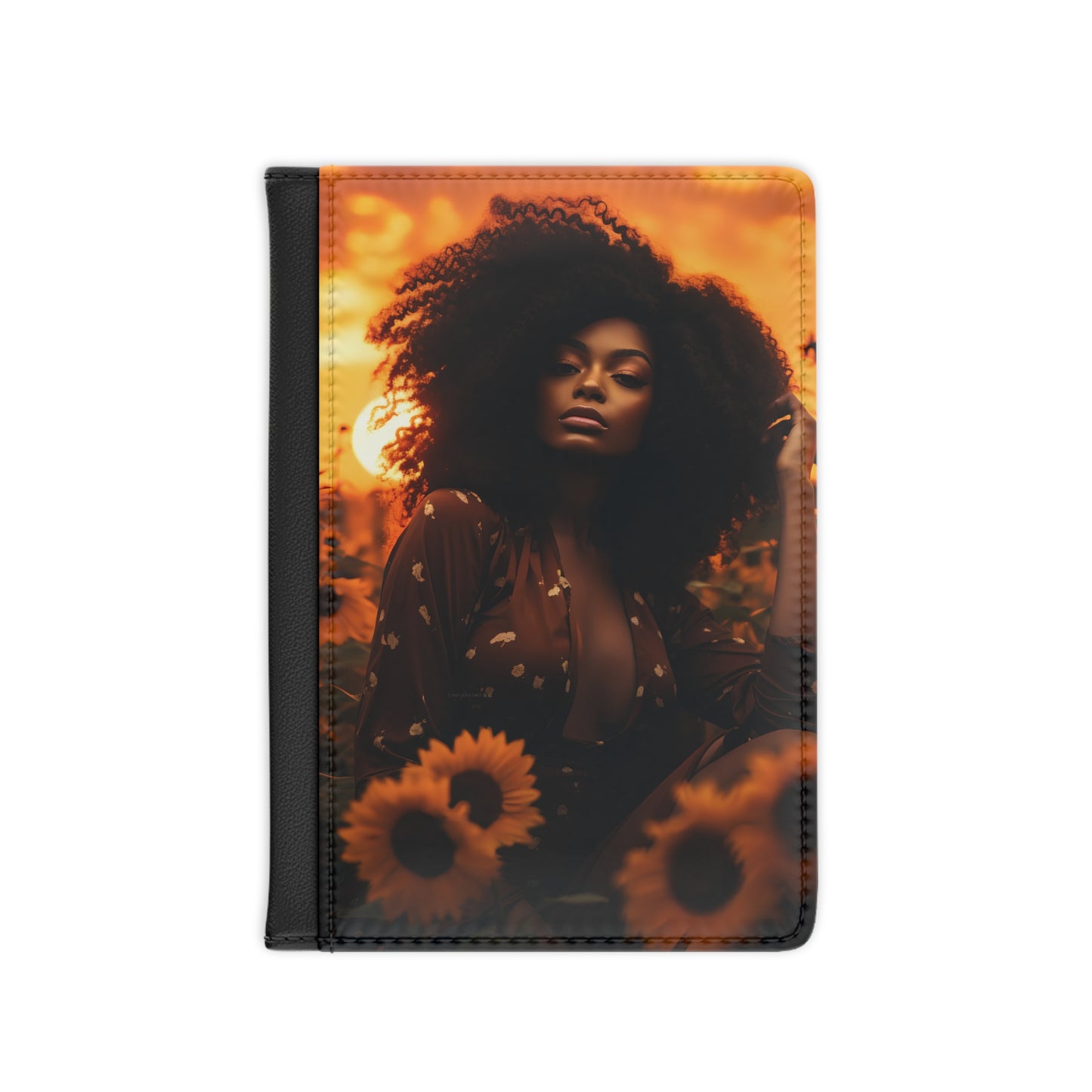 Passport Cover - Sunflowers