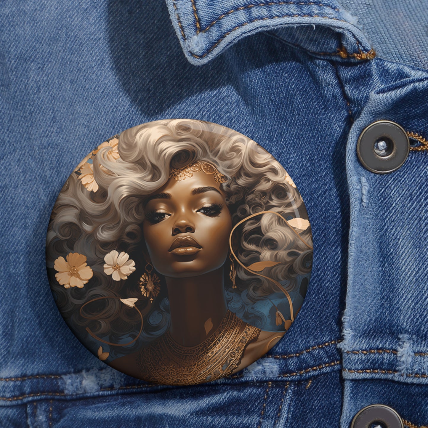 Custom Pin Buttons - Underwater