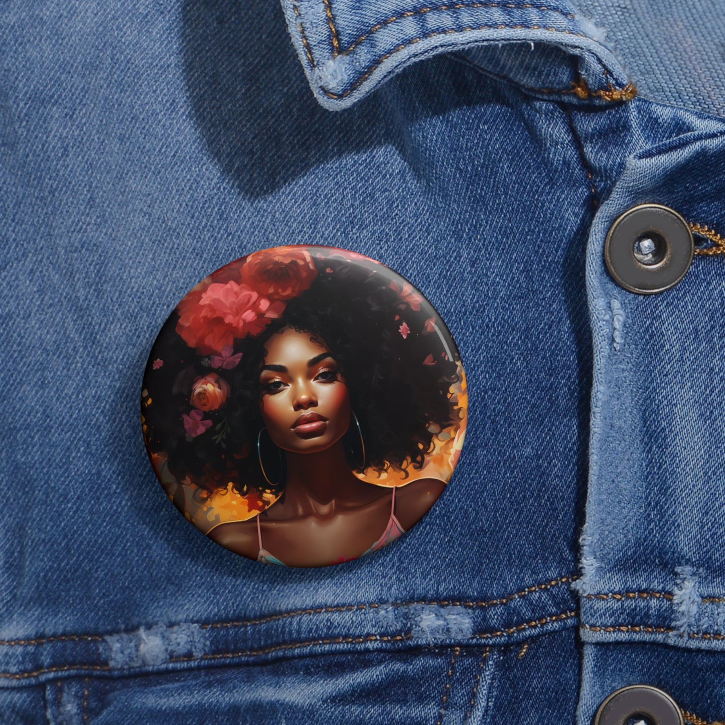 Copy of Custom Pin Buttons - In Bloom