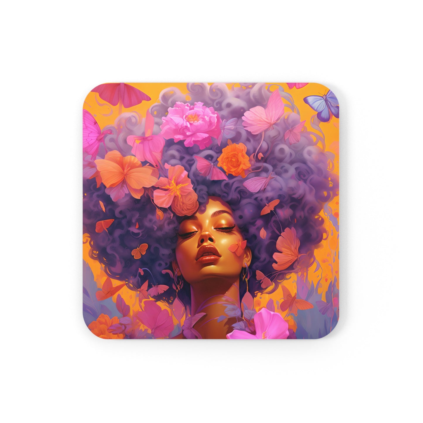 Corkwood Coaster Set - Wanderlust