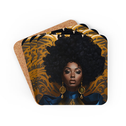 Corkwood Coaster Set - Model Behavior