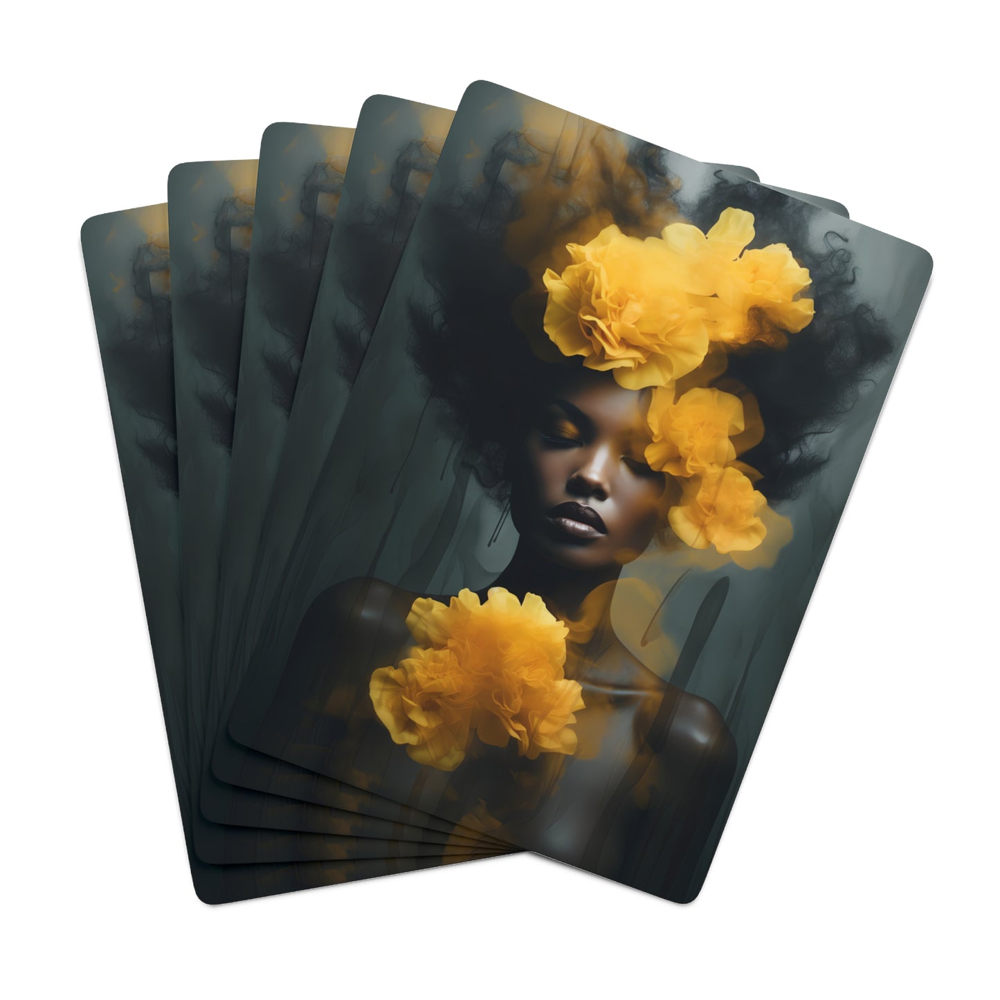 Custom Poker Cards - Yellow Connations