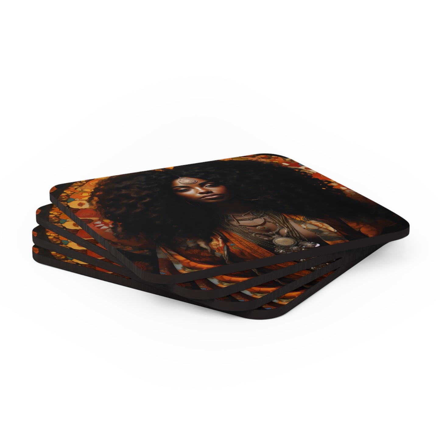 Corkwood Coaster Set - Erykah