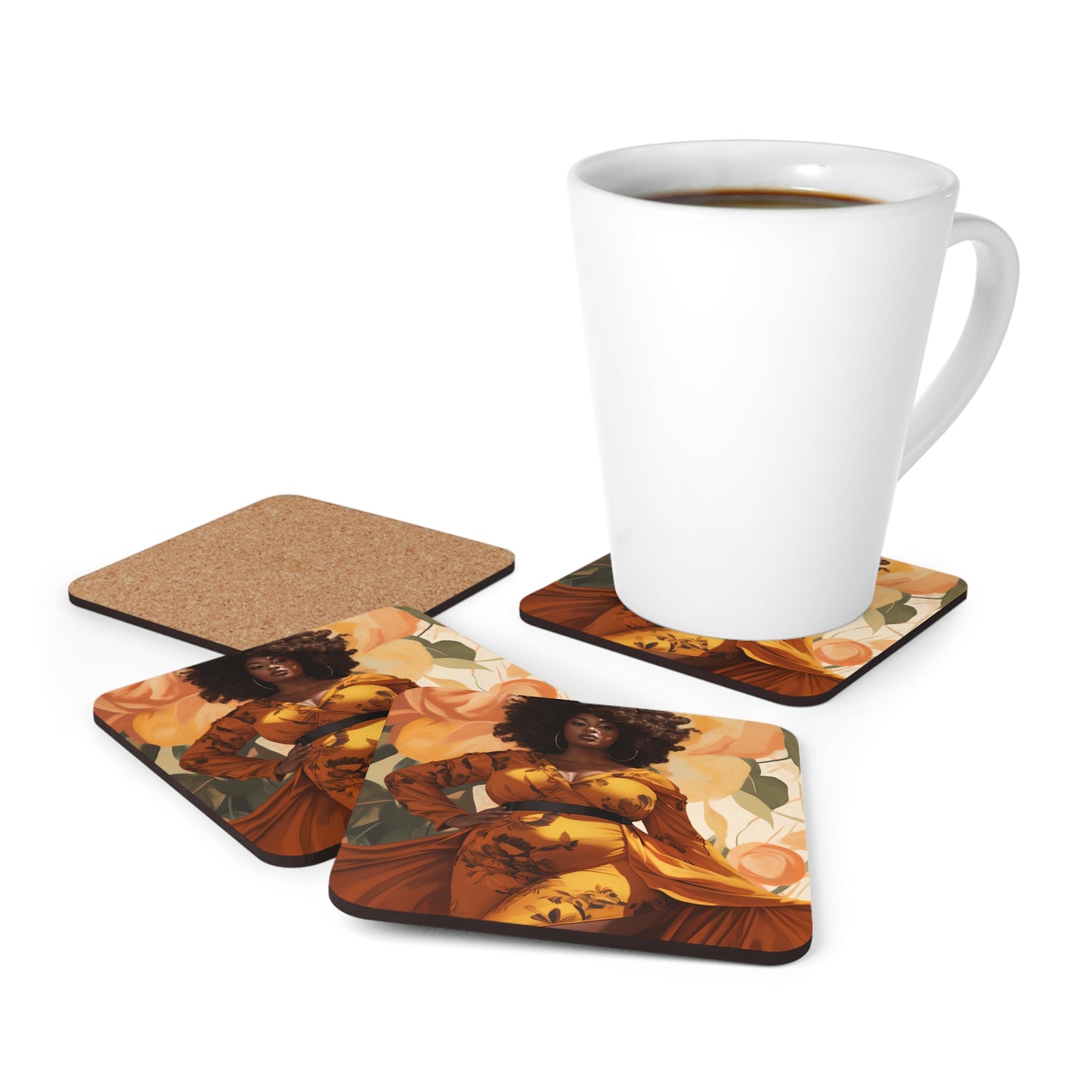 Corkwood Coaster Set - Make Way