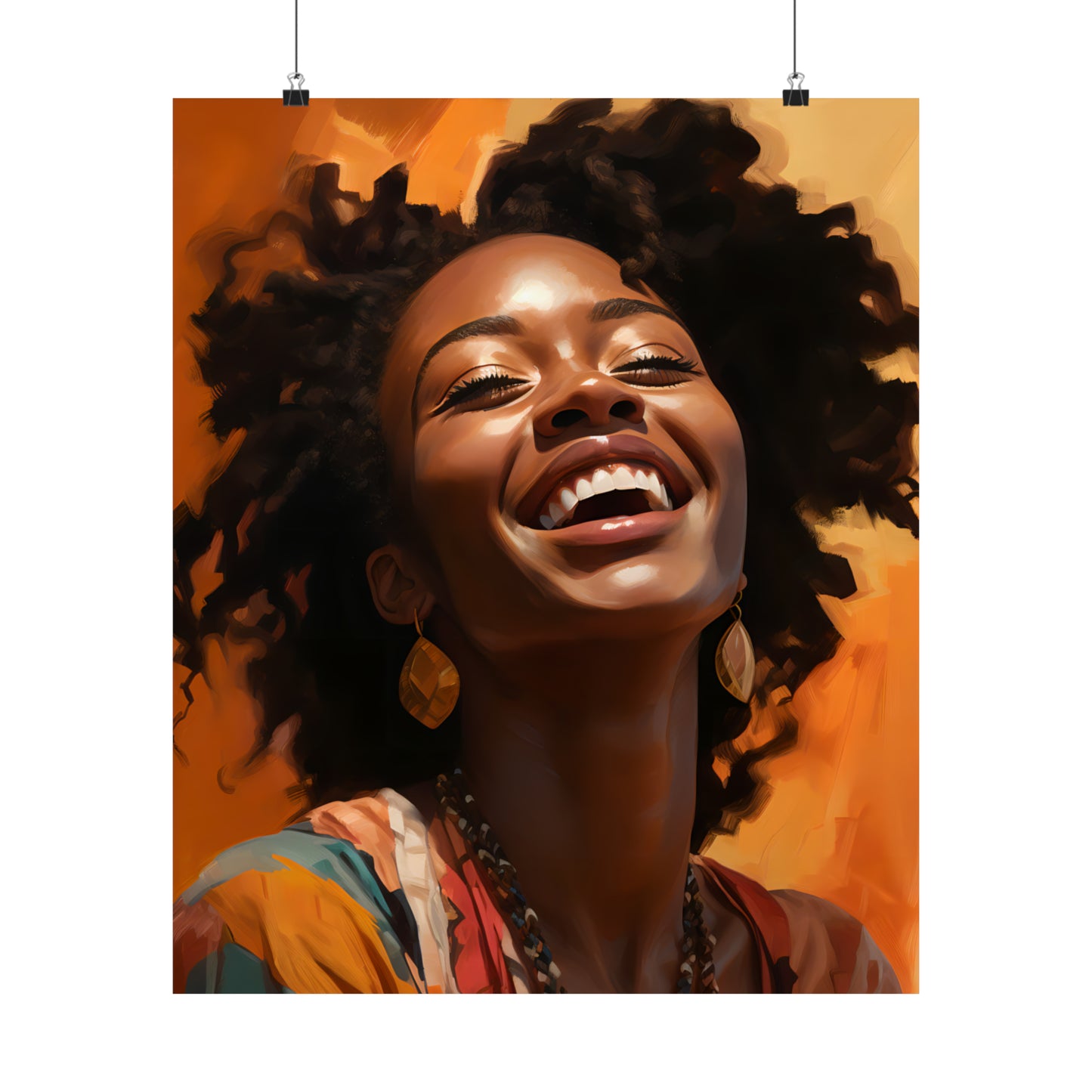 Matte Vertical Posters - Joy