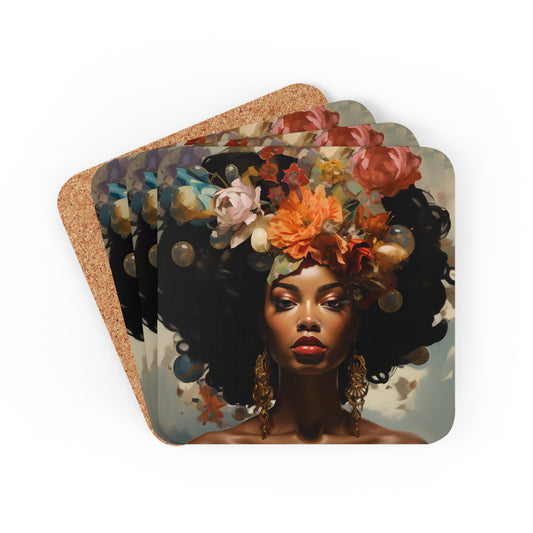 Corkwood Coaster Set - Artful