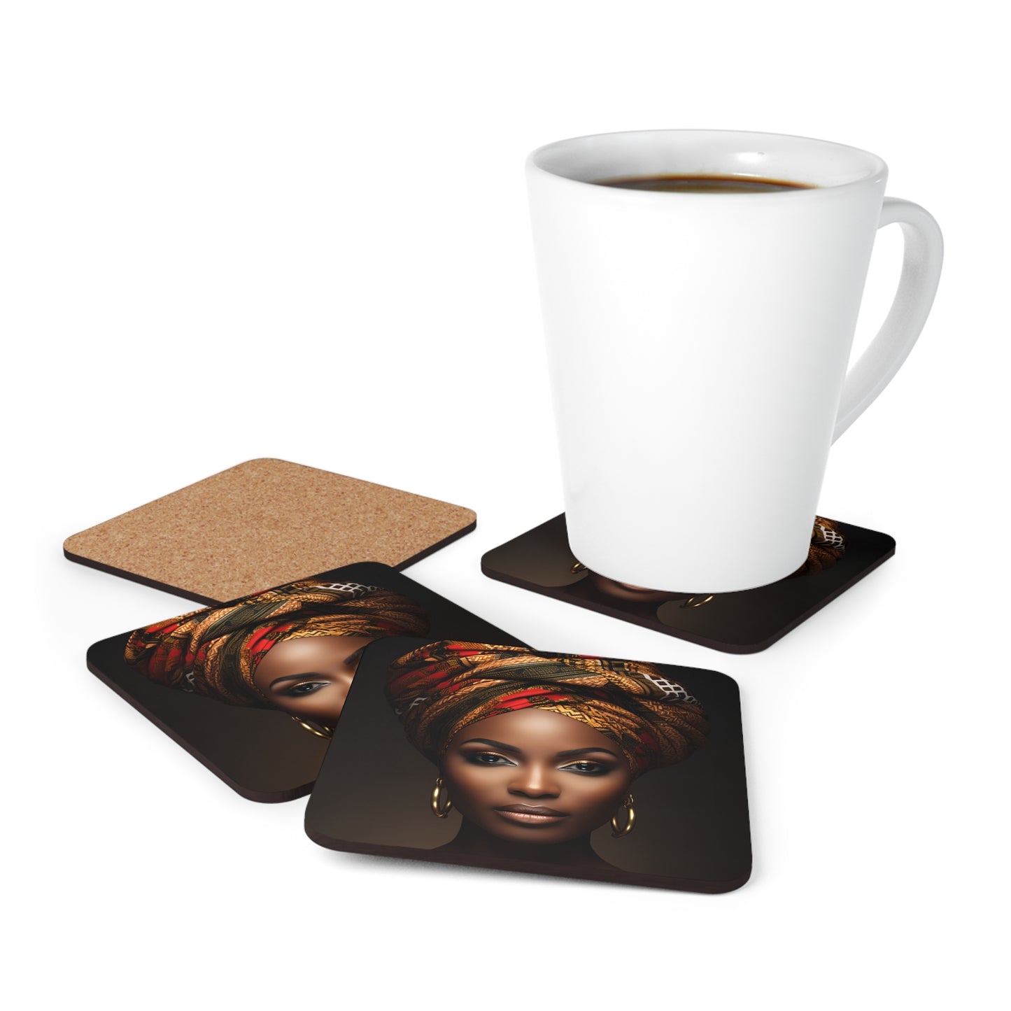 Corkwood Coaster Set - Flawless