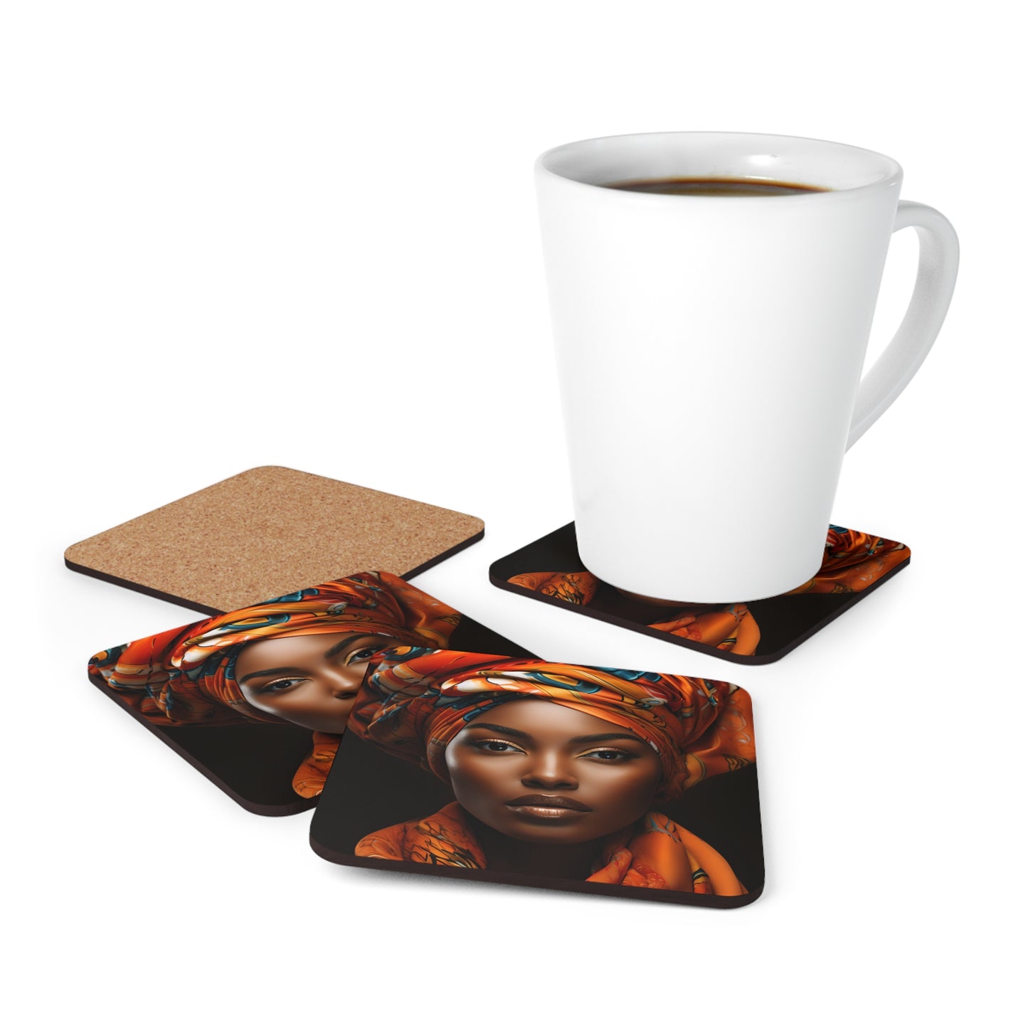 Corkwood Coaster Set - Beauty