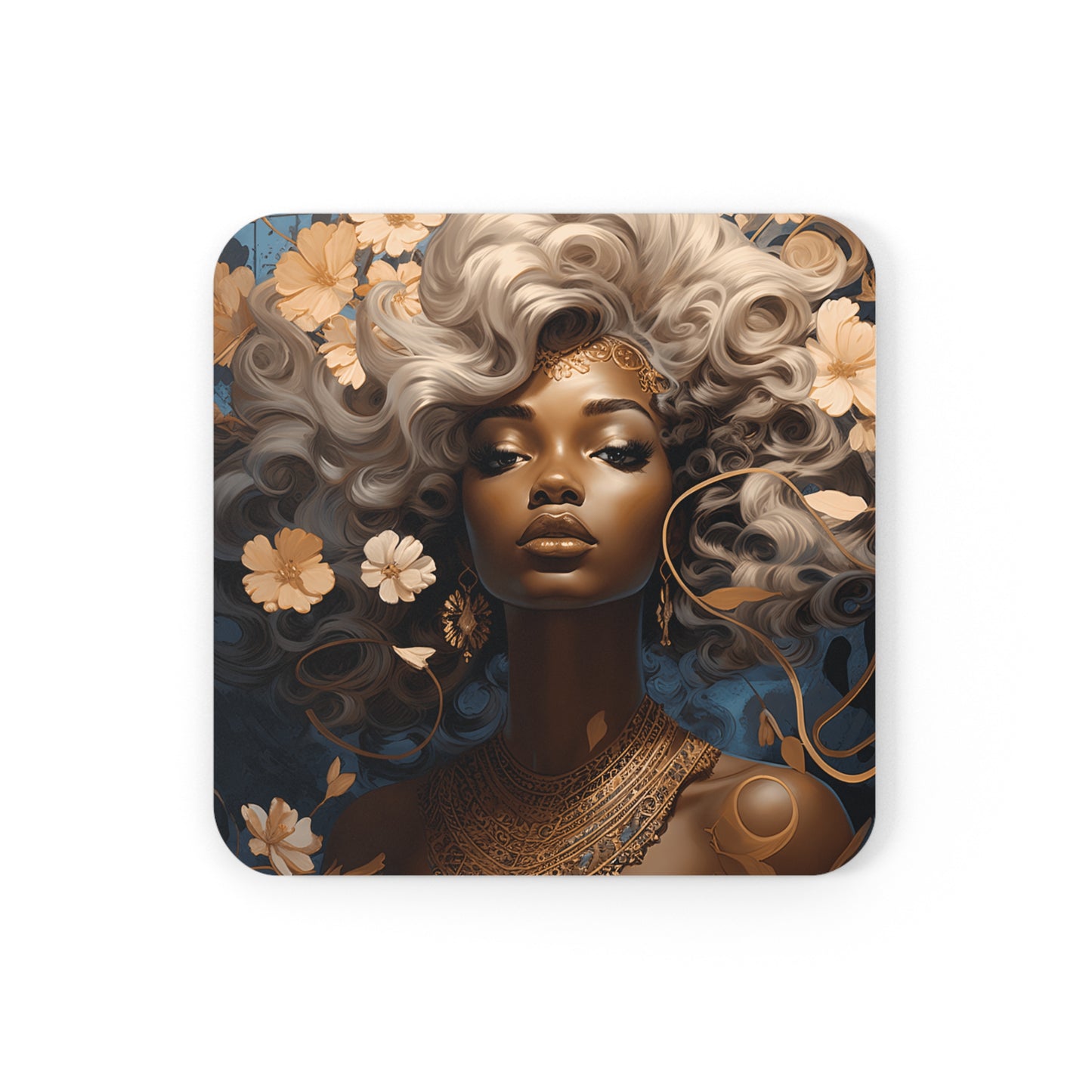 Corkwood Coaster Set - Underwater