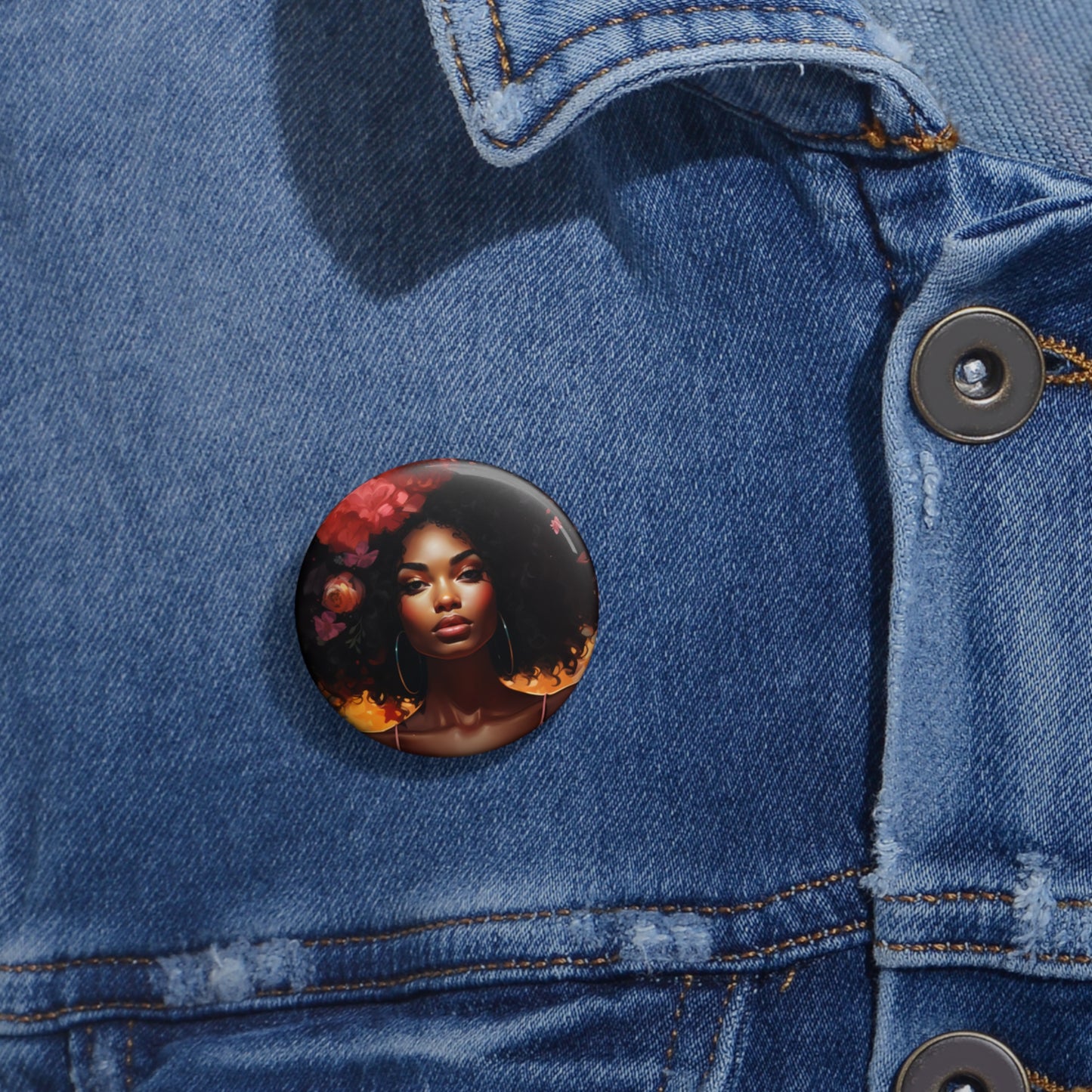 Copy of Custom Pin Buttons - In Bloom