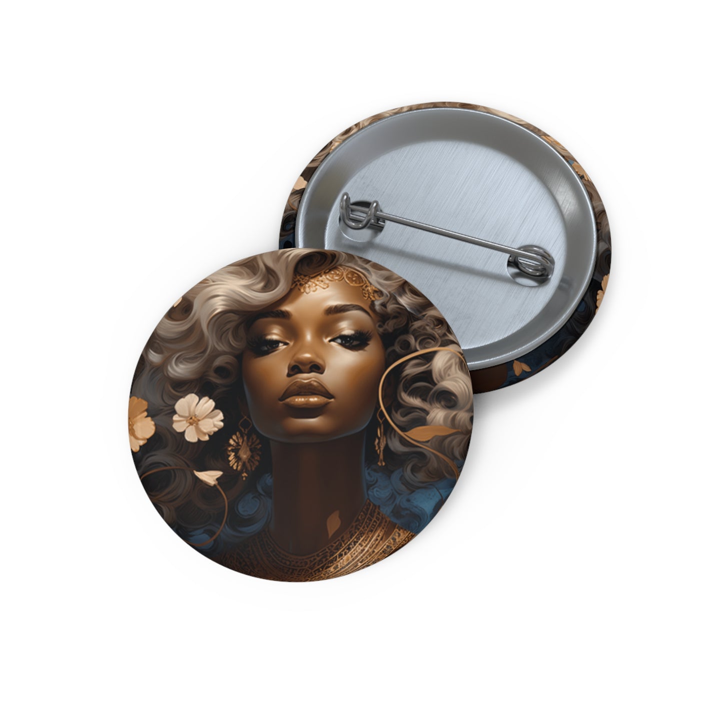 Custom Pin Buttons - Underwater