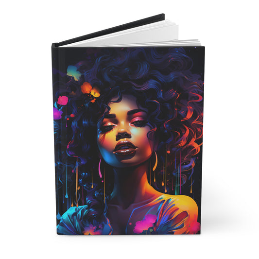 Hardcover Journal Matte - Neon Glow