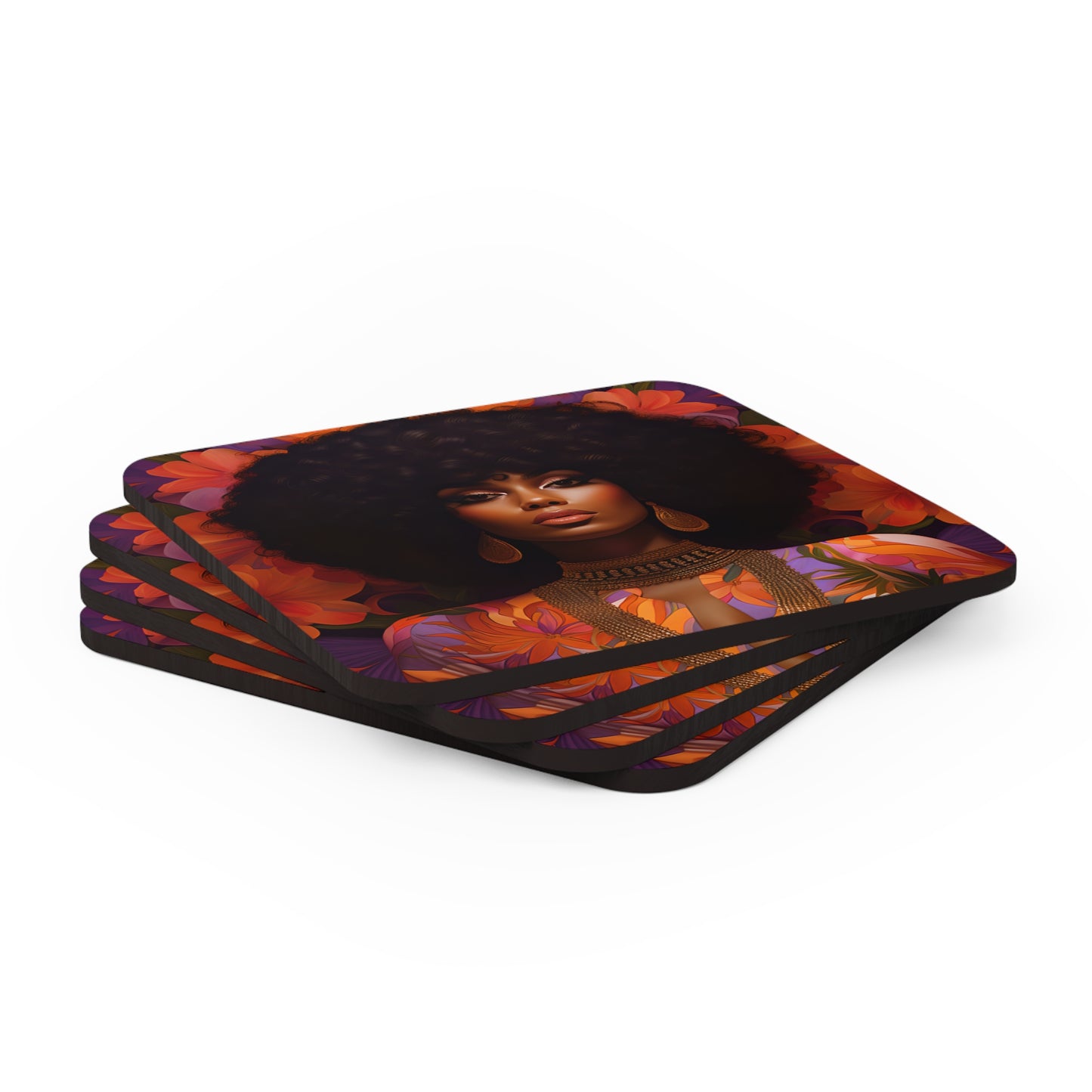 Corkwood Coaster Set - Bohemian Rhapsody