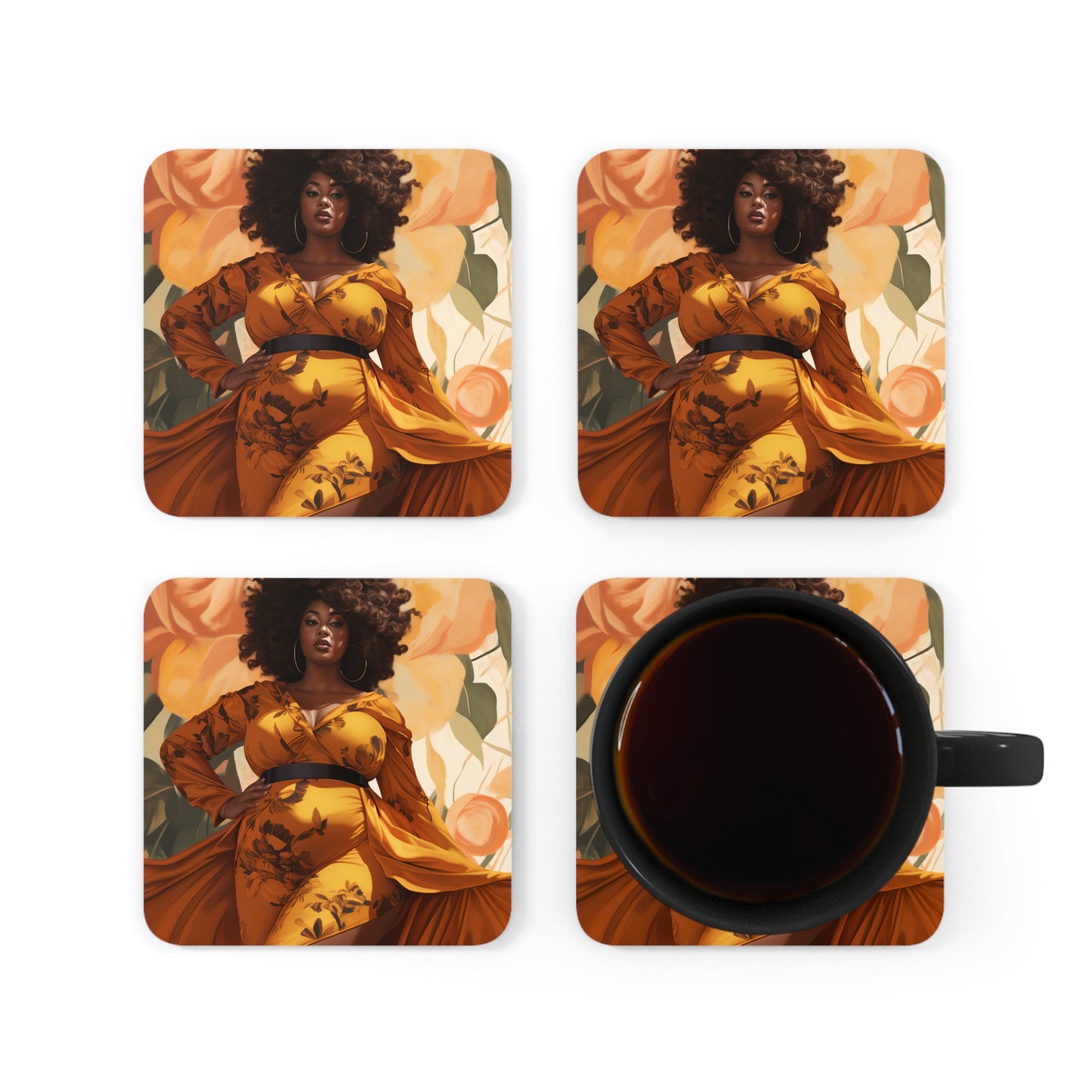 Corkwood Coaster Set - Make Way