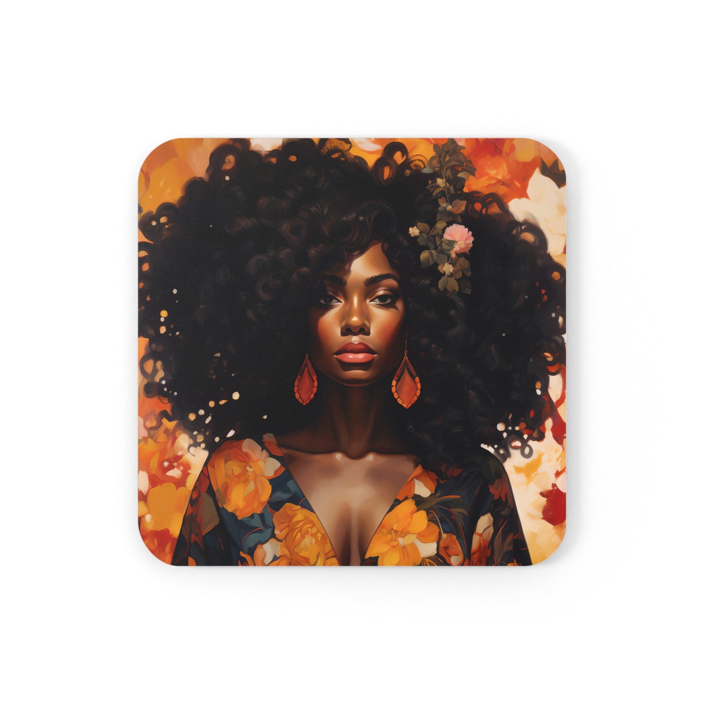 Corkwood Coaster Set - Tasha