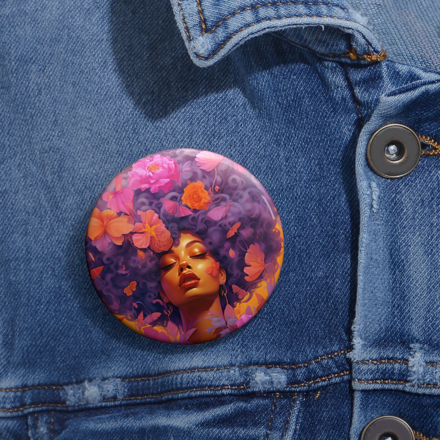 Copy of Custom Pin Buttons  - Wanderlust