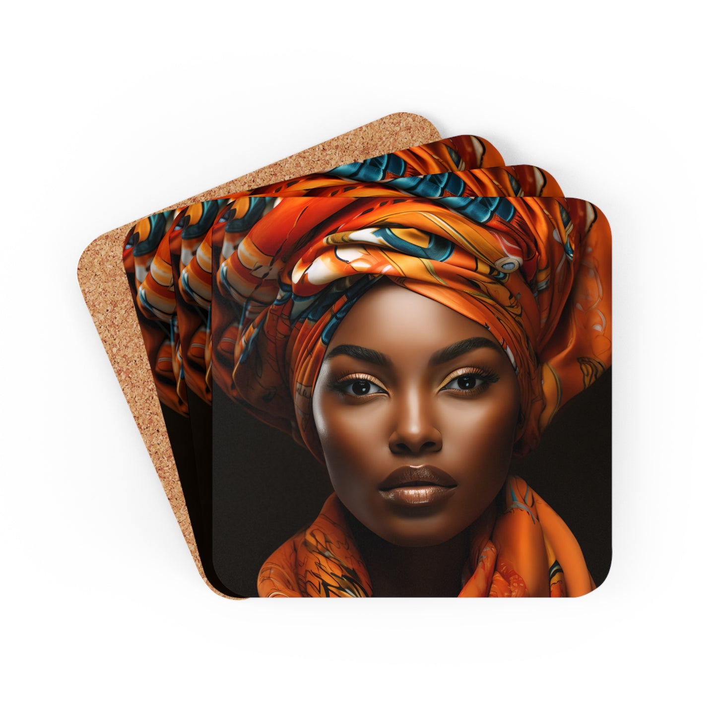 Corkwood Coaster Set - Beauty