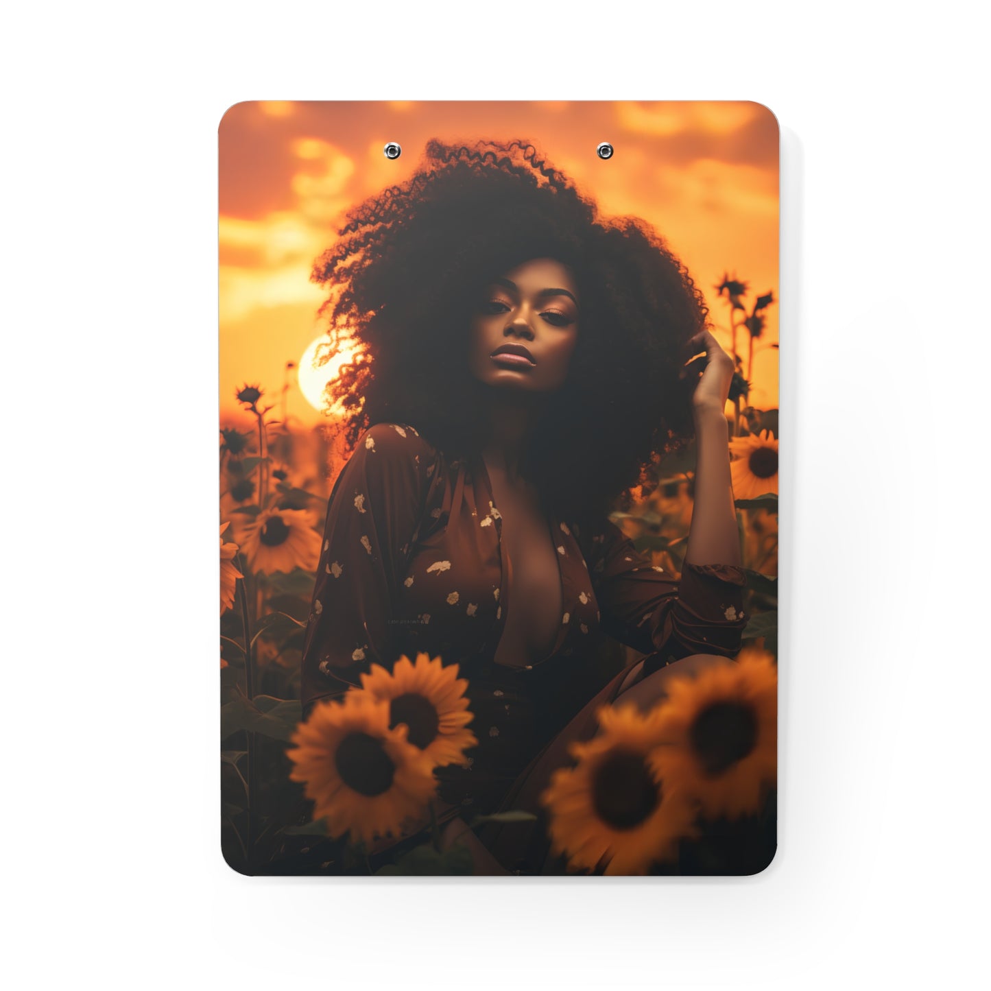 Clipboard - Sunflowers