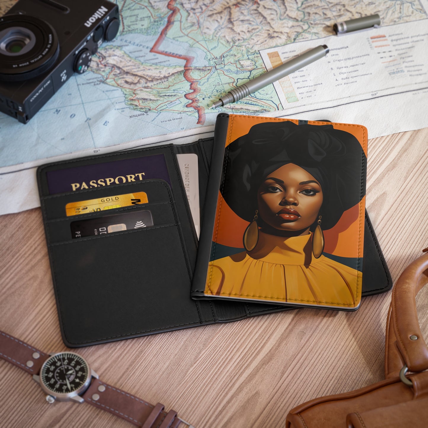 Passport Cover - Graceful