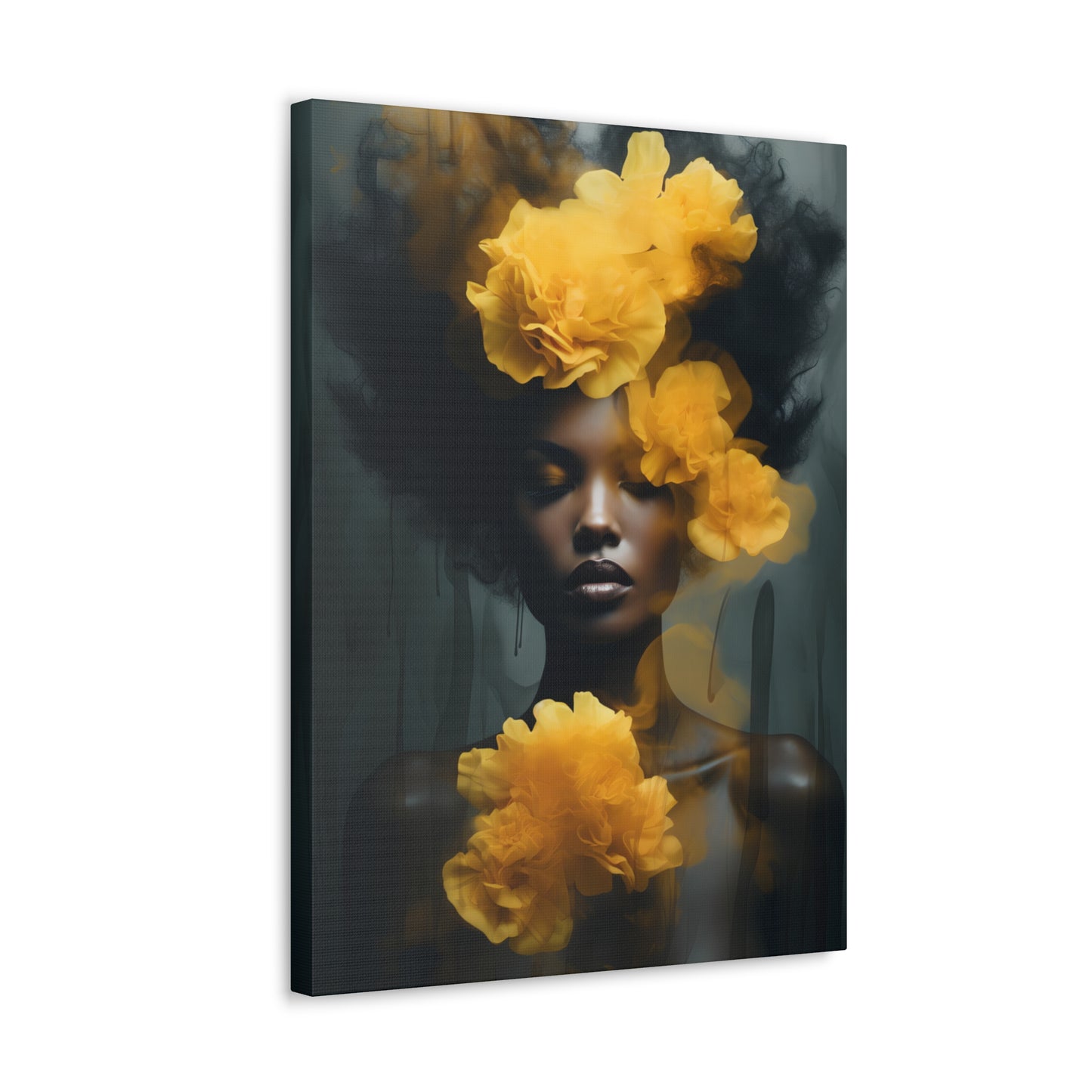 Canvas Gallery Wraps - Yellow Carnations