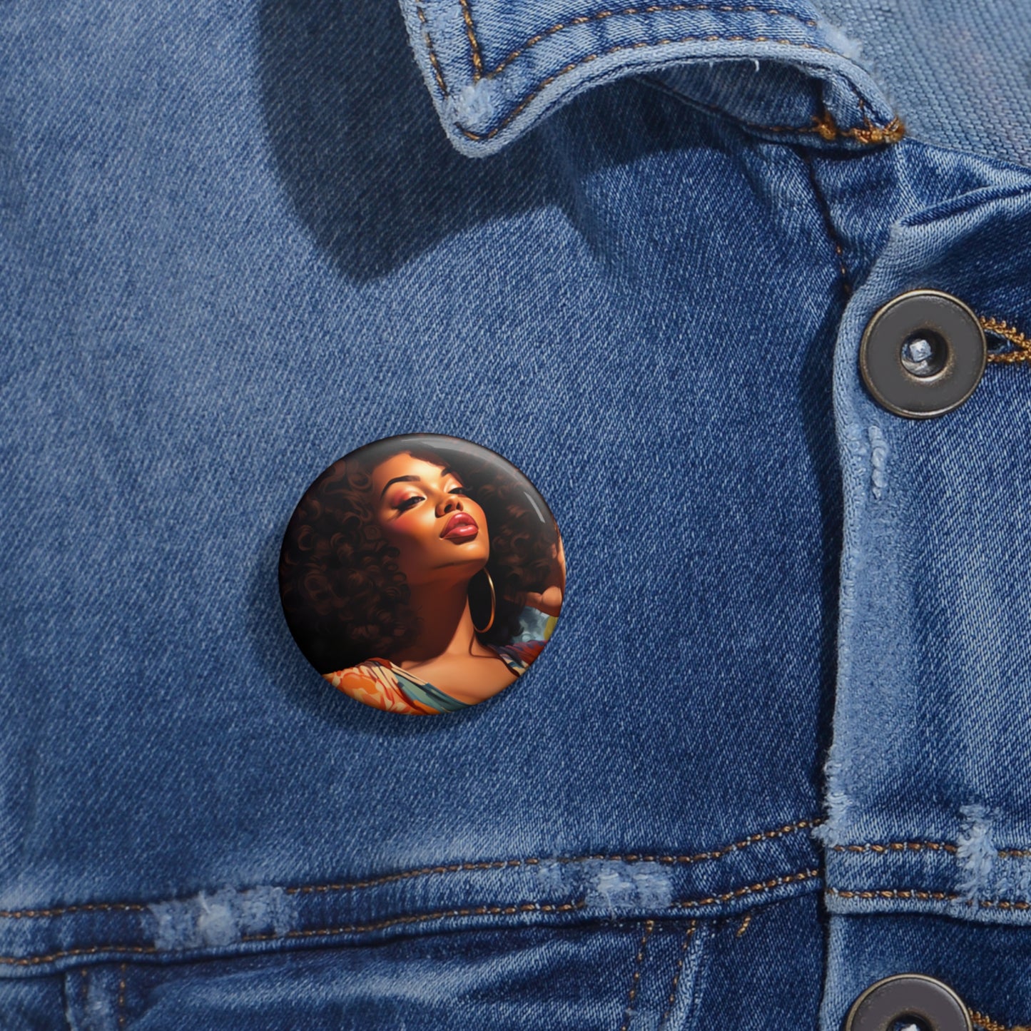 Custom Pin Buttons - Coco