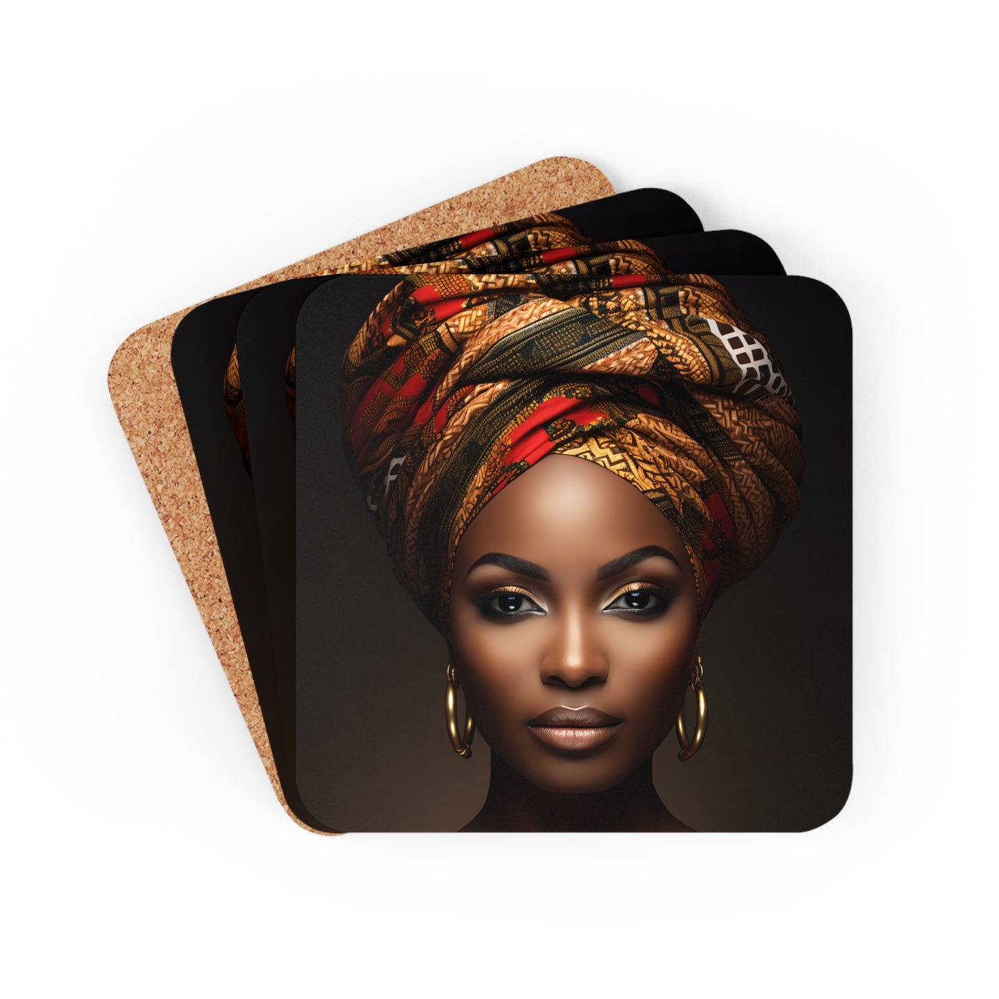 Corkwood Coaster Set - Flawless