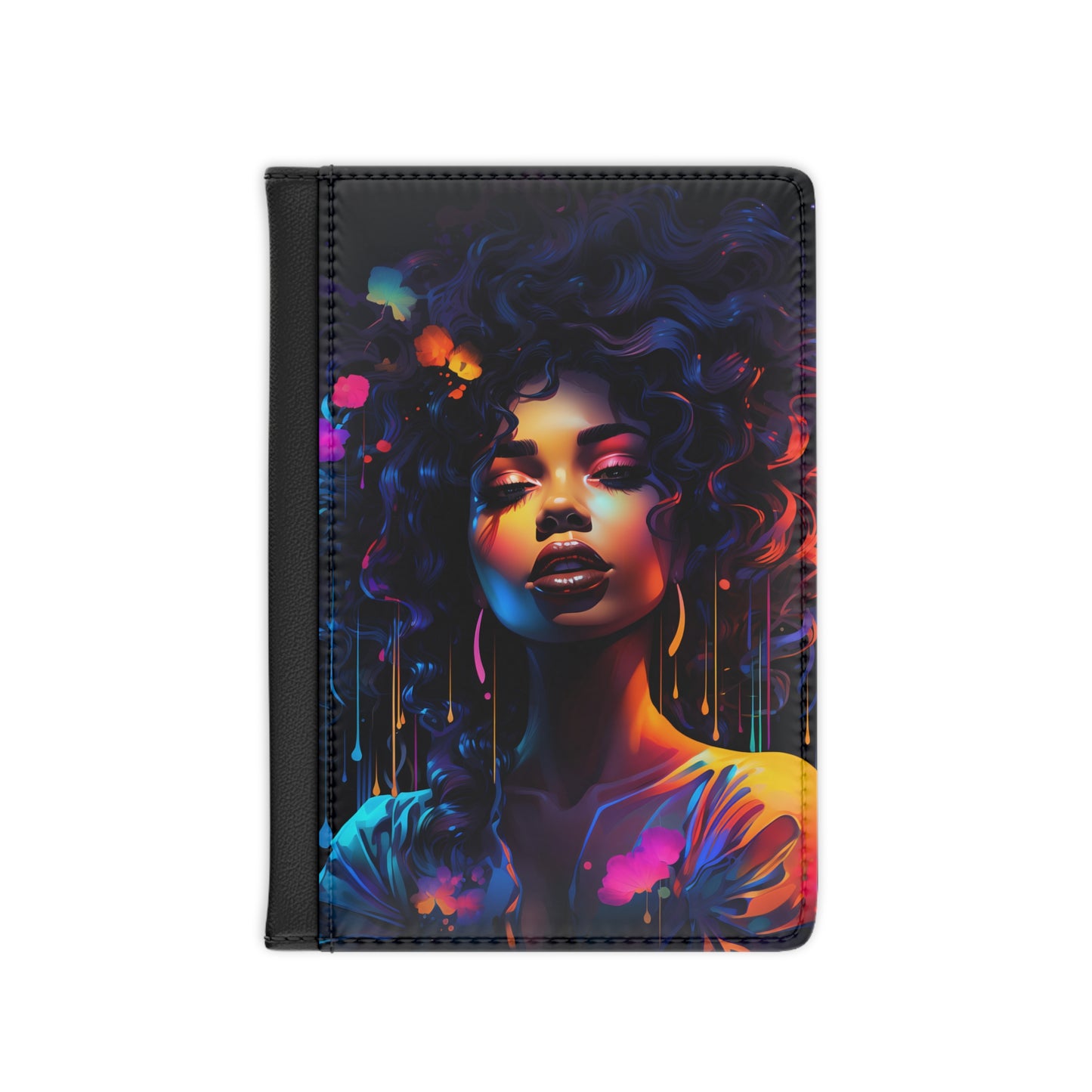 Passport Cover - Neon Glow