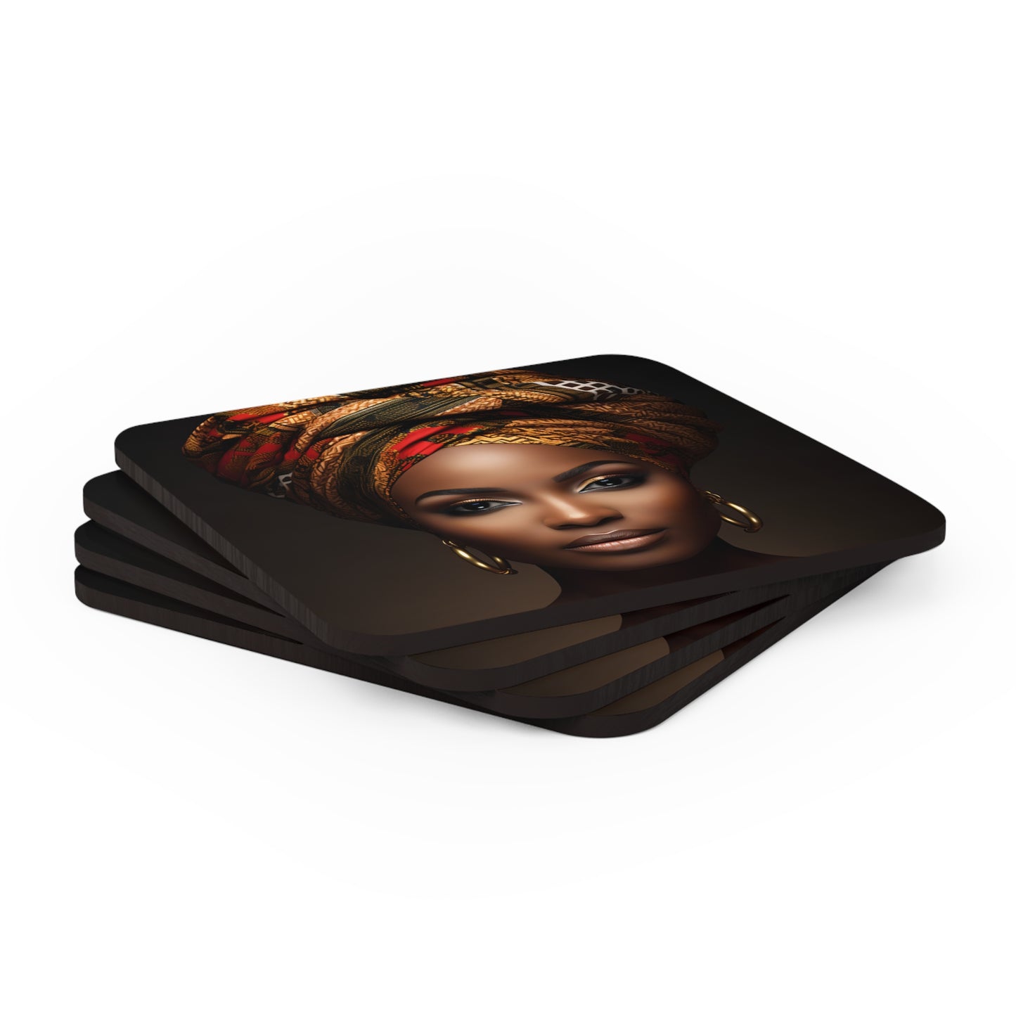 Corkwood Coaster Set - Flawless