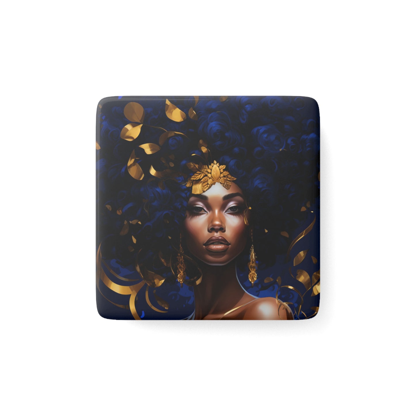 Porcelain Magnet, Square - Royalty