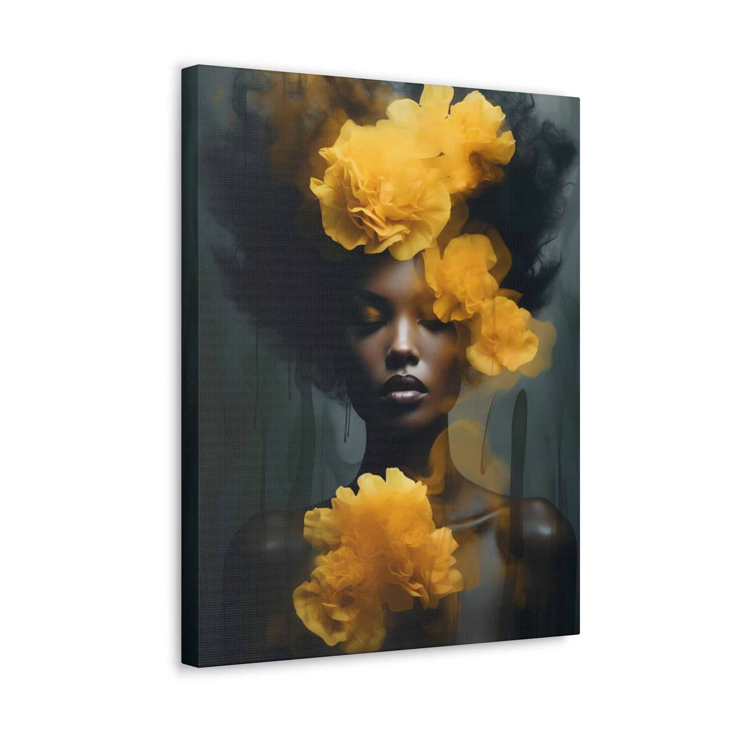 Canvas Gallery Wraps - Yellow Carnations