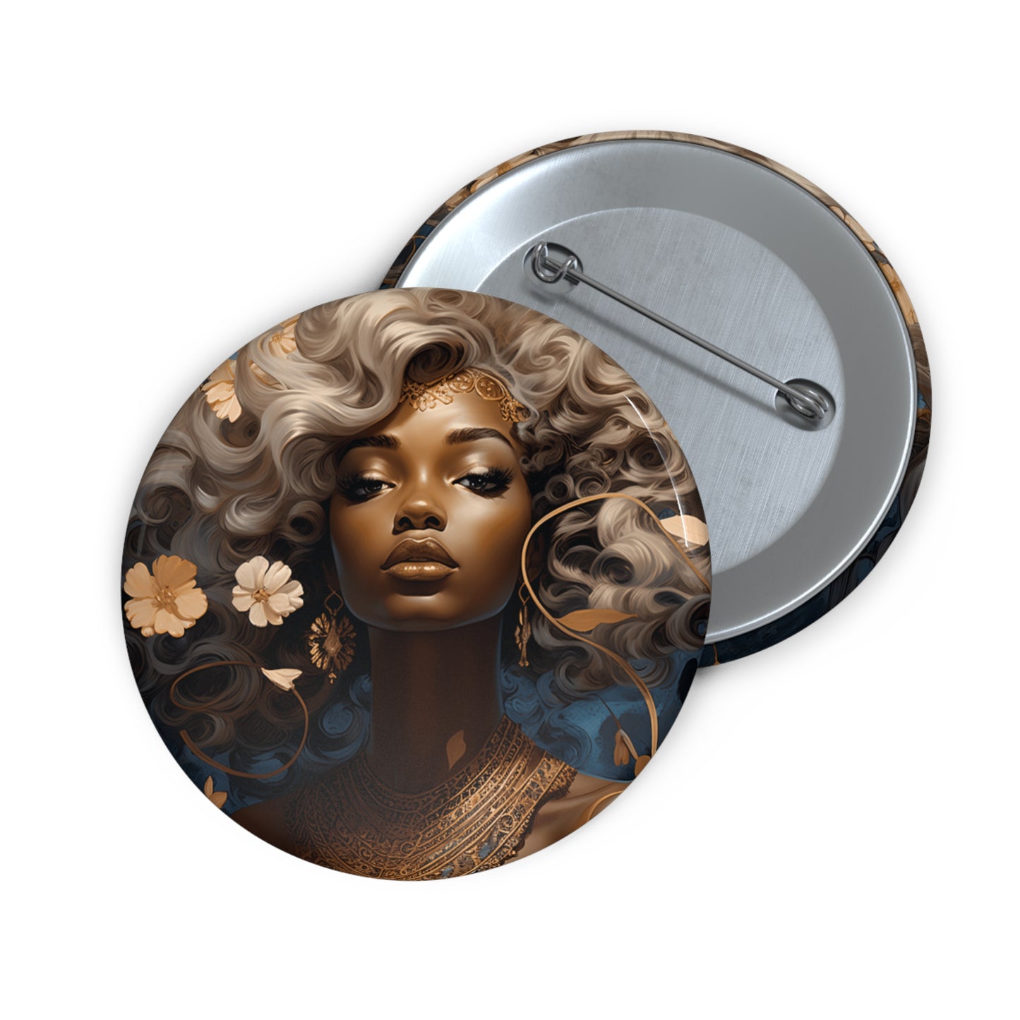 Custom Pin Buttons - Underwater