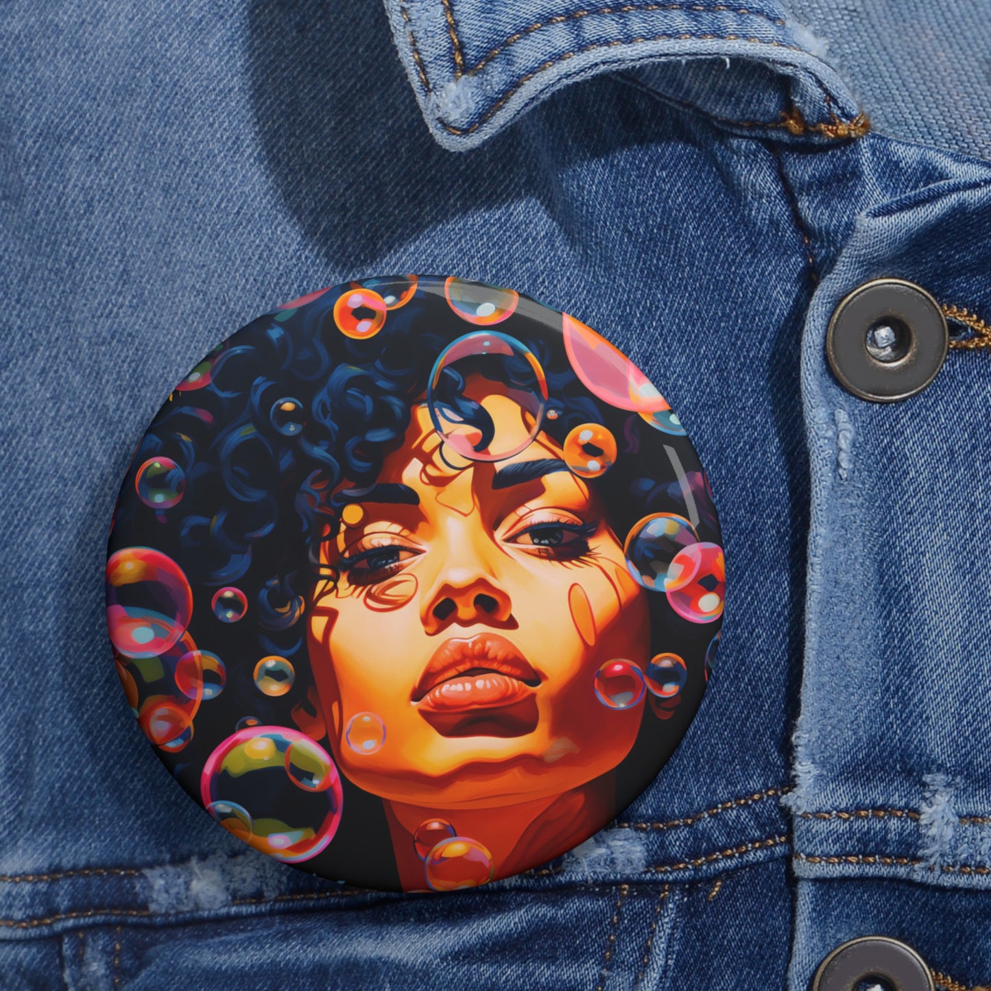 Copy of Custom Pin Buttons - Bubbles