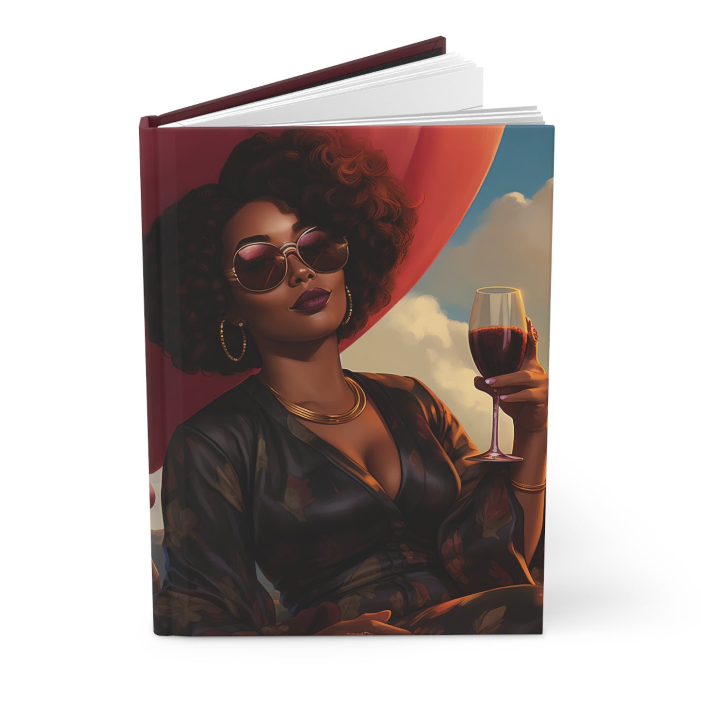 Hardcover Journal Matte - Flying High