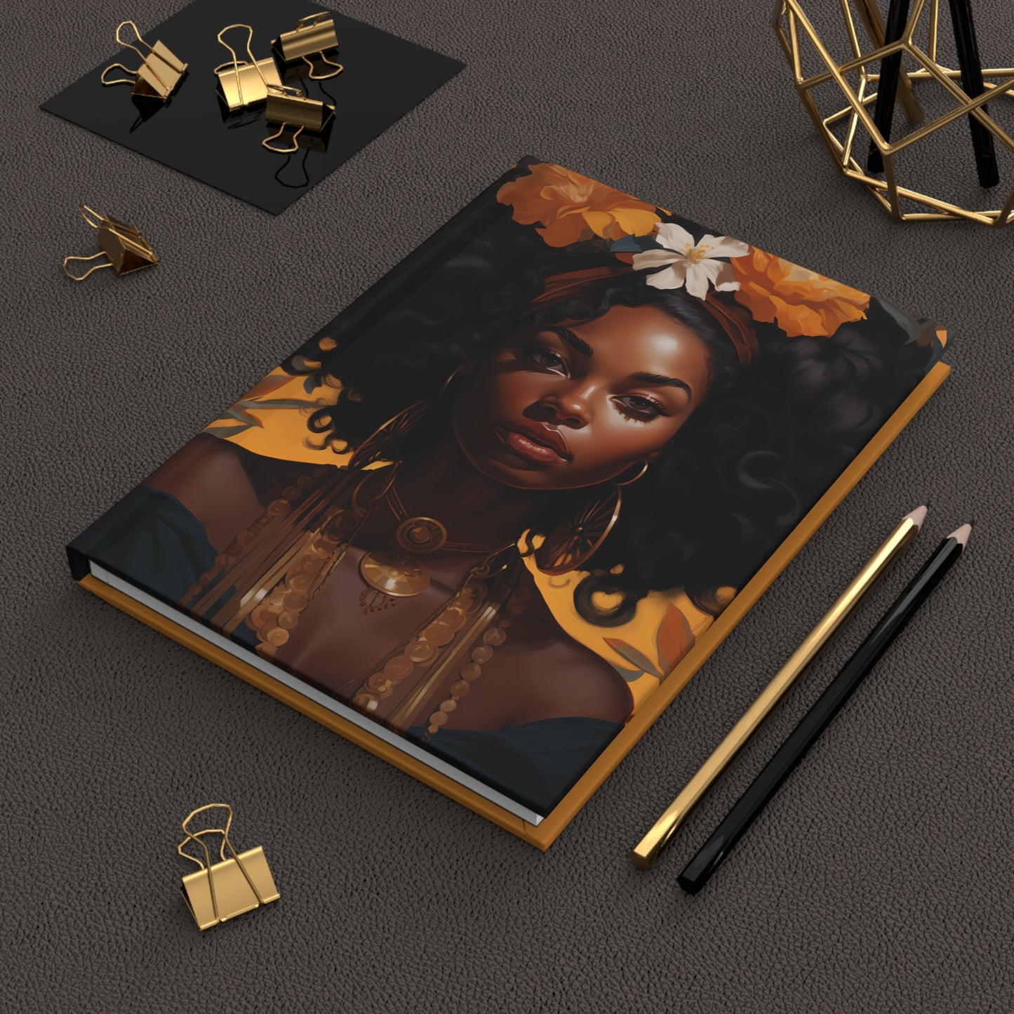 Hardcover Journal Matte - Lily